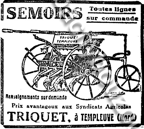 semoirs triquet templeuve nord
	