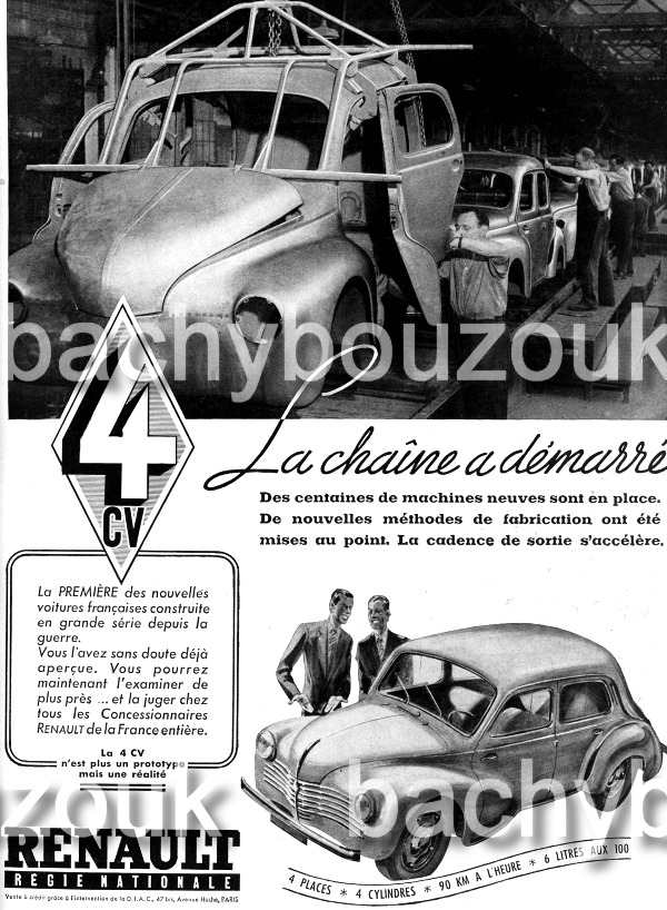 4CV RENAULT 1947