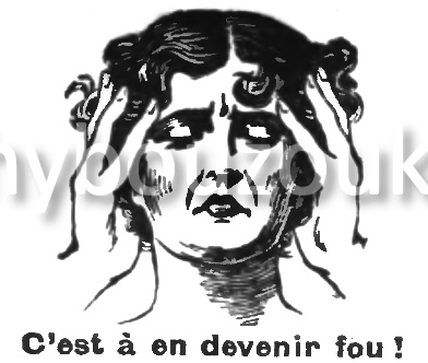 C'EST A EN DEVENIR FOU