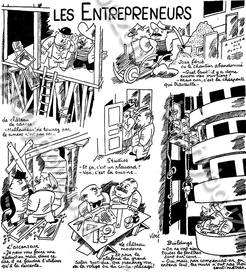 batiment humour entrepreneur
