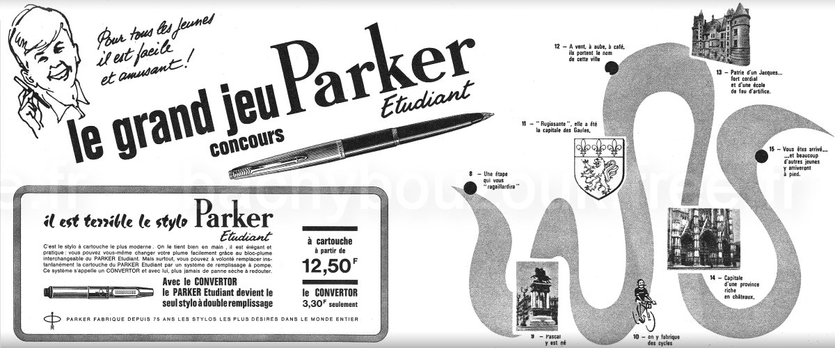 PARKER - GRAND JEU CONCOURS ETUDIANT