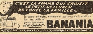 Brochure RECETTES BANANIA entremets Y'a Bon Banania cuisinier flan