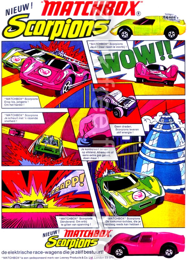 MATCHBOX SCORPIONS 1971
