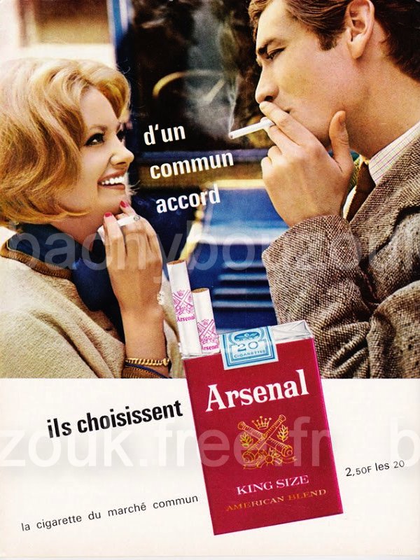 ARSENAL CIGARETTES