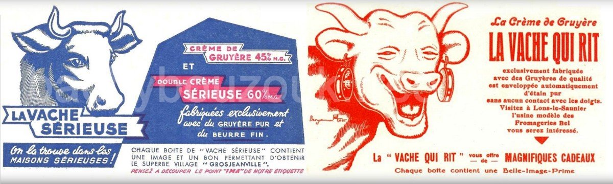 LA VACHE SERIEUSE VS LA VACHE QUI RIT