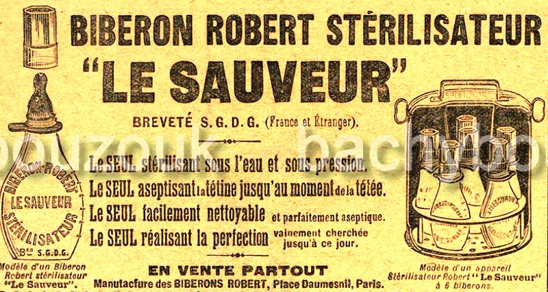 Biberon et Sterilisateur Robert
