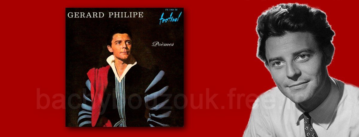 GERARD PHILIPPE POEMES - 1965