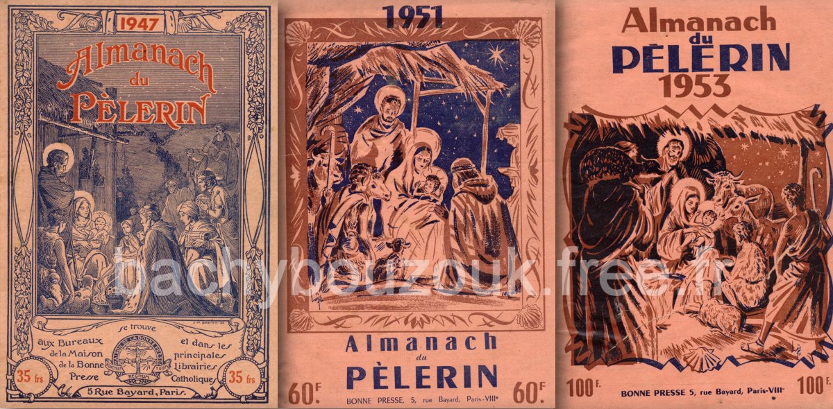 NATIVITE ALMANACH LE PELERIN