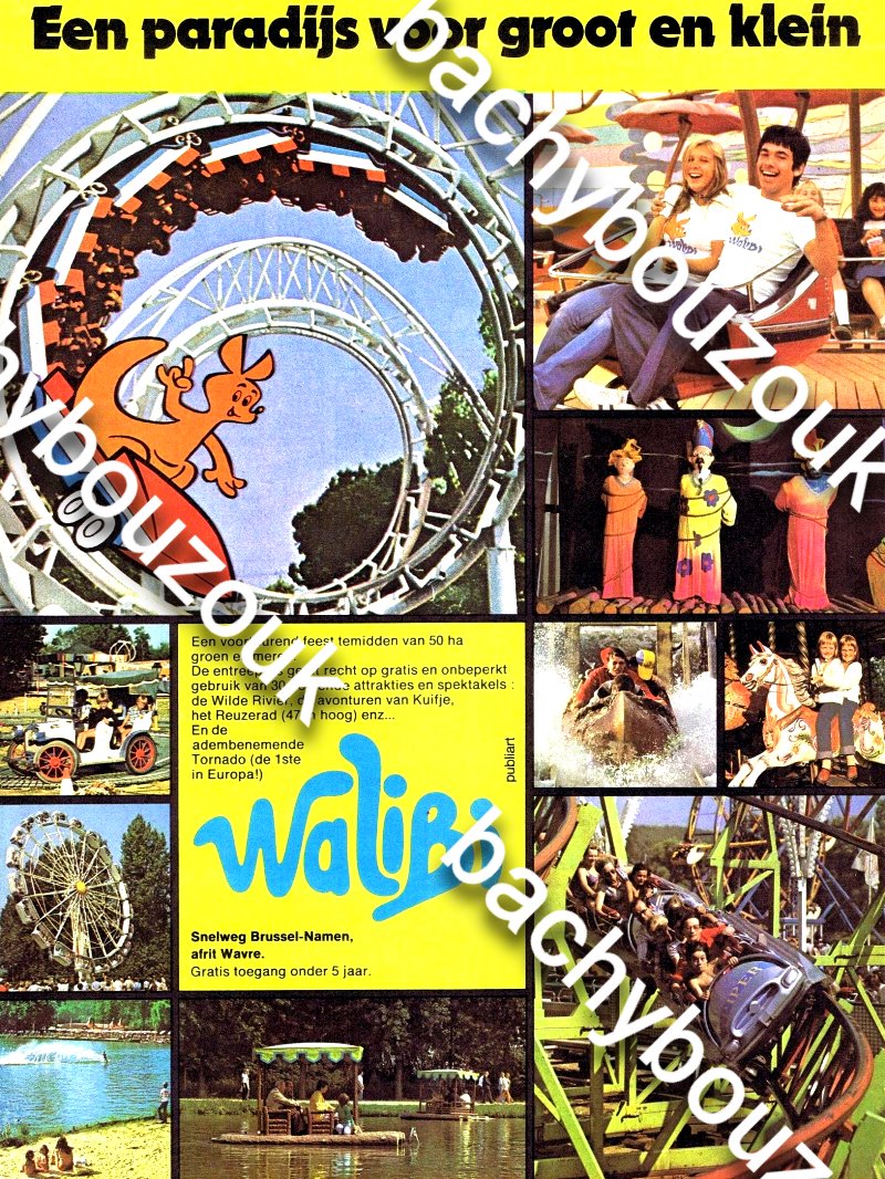 WALIBI BELGIQUE WAVRE 1979
