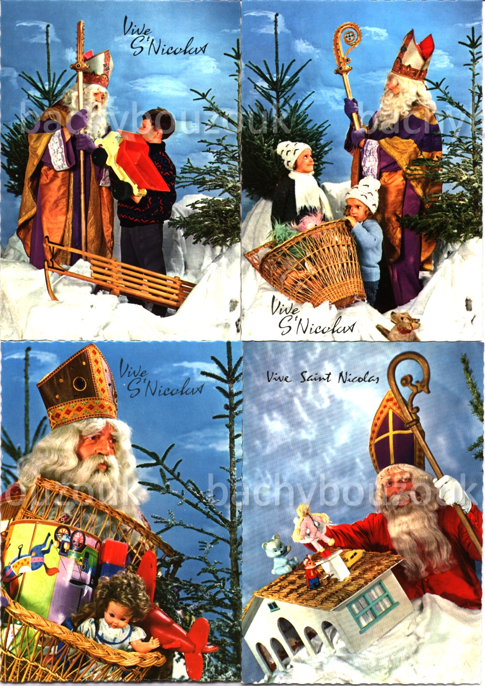 cartes saint nicolas 6 decembre 
